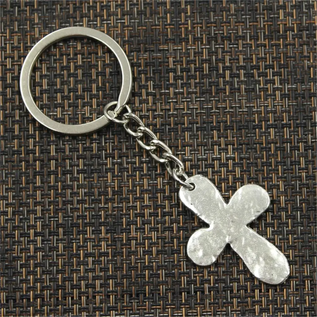 Модный брелок 37x27 мм в виде креста мужские украшения сделай сам автомобильный