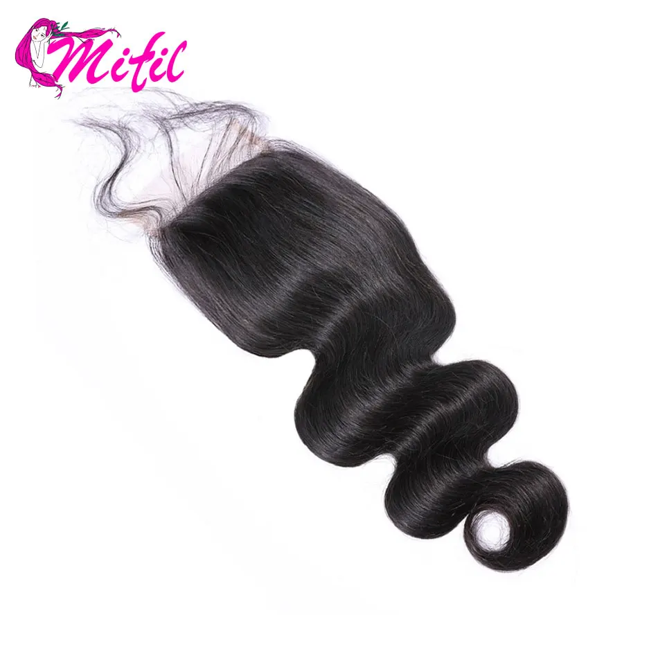 

HD Transparent Lace Closure 22 Inches Body Wave Hair Extensions Indian Hair For Black Women 4x4 HD Lace Closure Only Human Hair