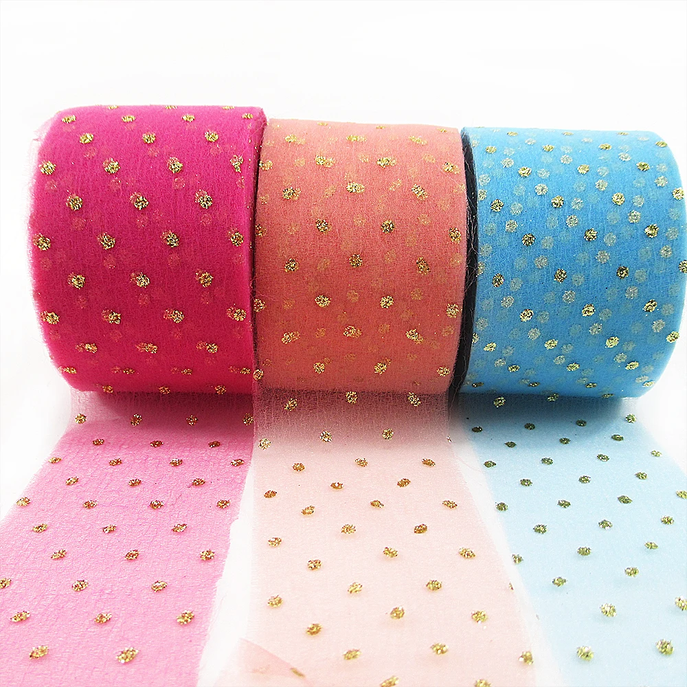 

25 ярдов, 2 дюйма, 50 мм, Золотая блестящая сетчатая лента из органзы, для украшения торта, подарка «сделай сам», с бантом, 25Yc21059