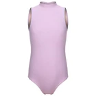Купальник гимнастический пастель брукава, лиловый