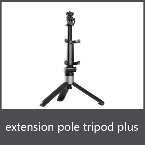 selfie stick tripod PGYTECH OSMO Action Pocket/Insta360 One X Расширение селфи палка полюс стержень штатив DJI OSMO Mobile 2 Zhiyun Gopro Hero 7 аксессуар - Цвет: selfie stick tripod