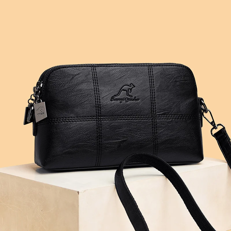 

2021 New Fashion Genuine Leather All-match Simple Ladies Shoulder Portable Diagonal Small Square Bag Purses and Handbags Cc Gg