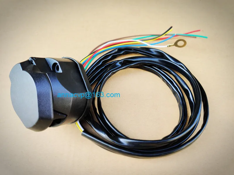 7 контактный разъем для прицепа пластиковая розетка Предварительно Проводные