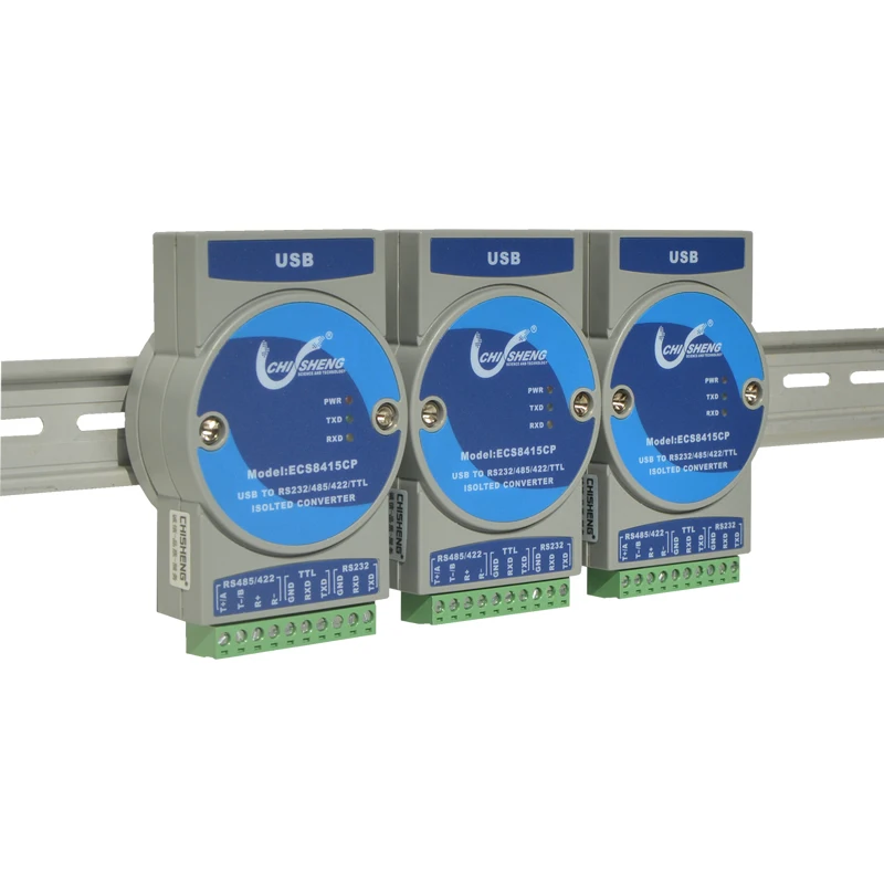 

ECS8415CP Industrial USB to RS232/485/422/TTL USB to Serial Port Photoelectric Isolation