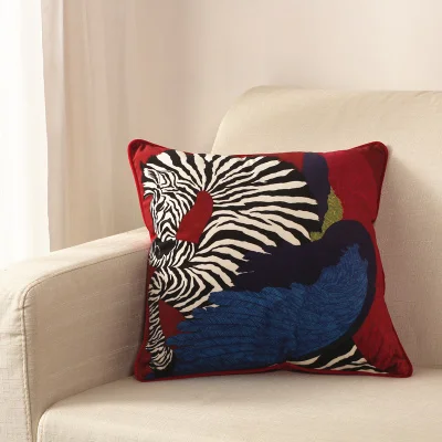 14 Домашний декоративный бросок 45x45 см наволочка Зара* женские Cojines Decorativos Para Sof Бархатная подушка Uxury наволочки с принтом - Цвет: 14