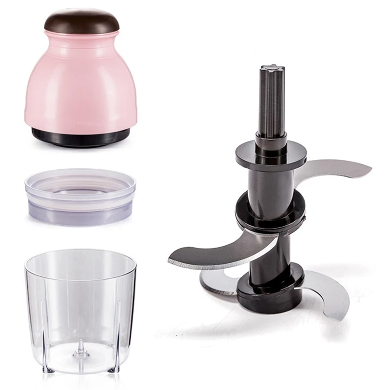 Blender Mini Electric Meat Grinder Food Processor Vegetable Fruit Chopper 500Ml Kitchen Appliances Mixer | Бытовая техника