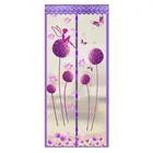 Модная Магнитная Дверь для защиты от комаров, с 7 магнитными пряжками и 6 магнитными полосками, сетчатая занавеска