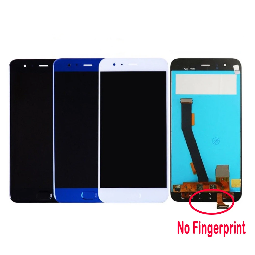 Оригинальный сенсорный экран без отпечатков пальцев для Xiaomi MI 6 Mi6 ЖК дисплей