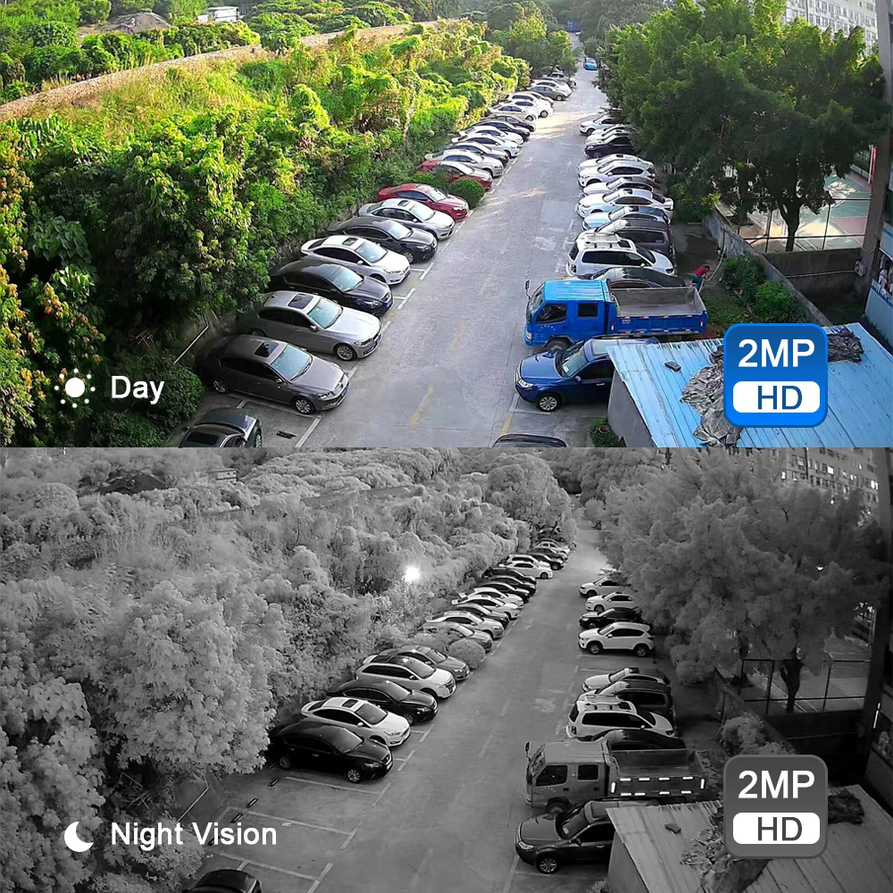 

Movols 8CH 1080P AI CCTV Camera System IR Outdoor Weatherproof Security Camera H.265 DVR Kit Outdoor Video Surveillance System