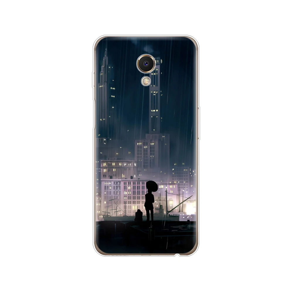 34738 Для Meizu M6s чехол coqeu термопластичный полиуретан Мягкий силикон чехол для телефона на Meilan S6 для Meizu M6S copa 5,7 дюймов Бампер кожа противоударный черный милый - Color: 34738