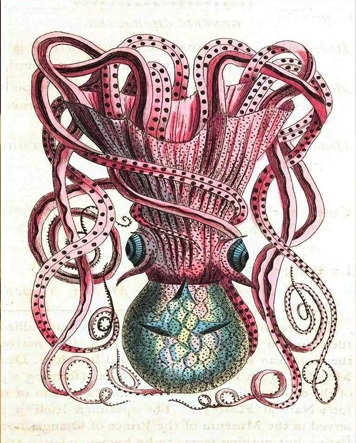 Новый Винтажный Ретро металлический жестяной знак Осьминог художественный Дом