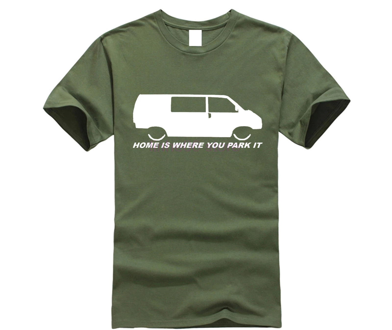 Мужская футболка высокого качества с немецким автомобилем T4 Campers Van Transporter Bus Dad Kombi