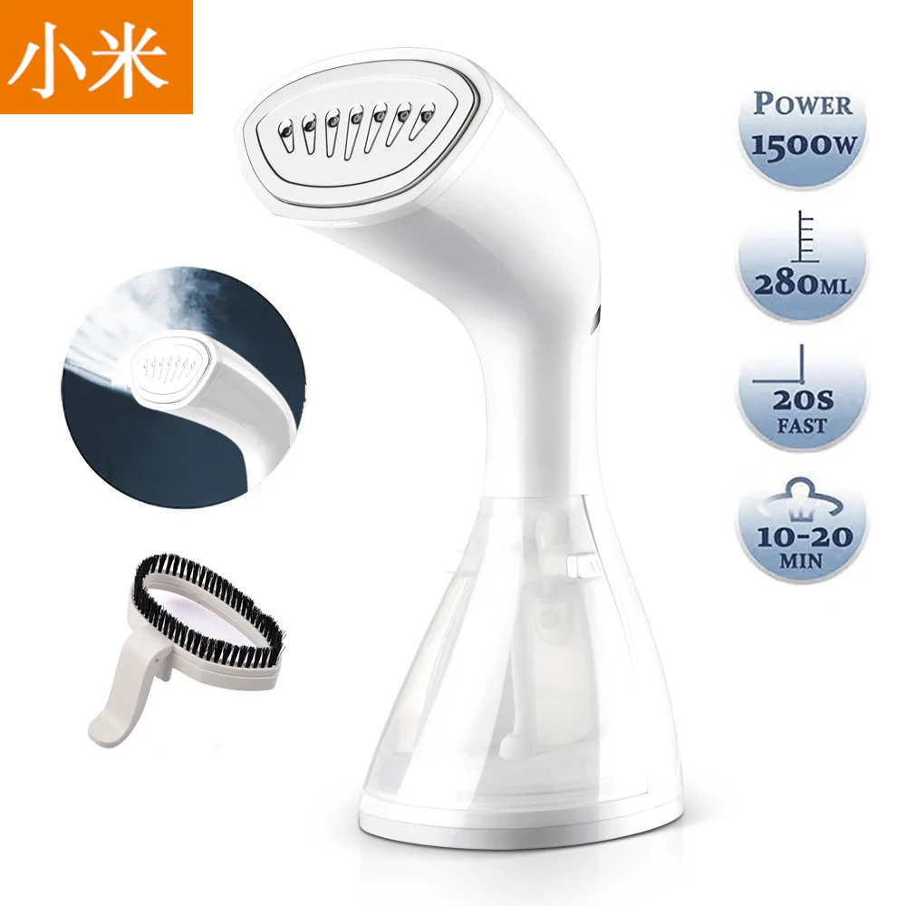 Портативный портативный отпариватель 1500 Вт мощный для одежды 1 секундный паровой