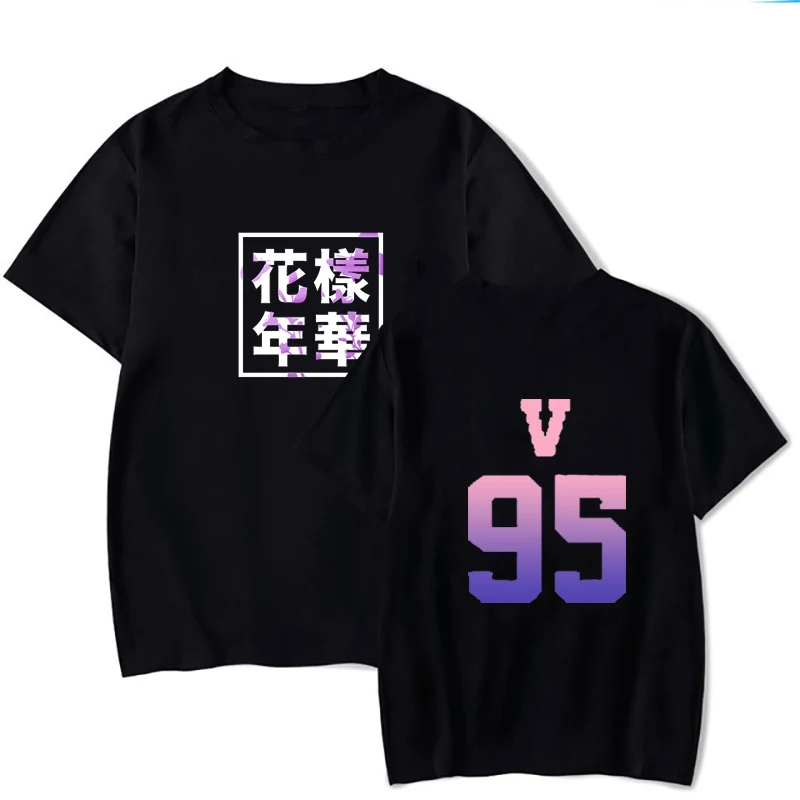 K-pop Bangtan Boys в настроении для любви 94Rap Monster 92JIN 93SUGA 94J-HOPE 95JIMIN 95V 97JUNG KOOK Style рубашка с