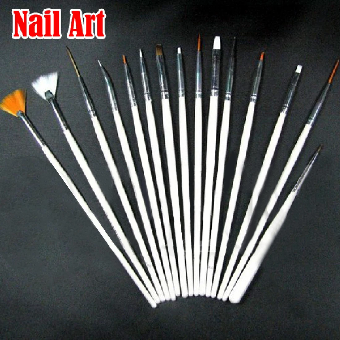 

15pcs Nail Art Design Acrylic Dot Painting Tool Pen Polish Brush Set