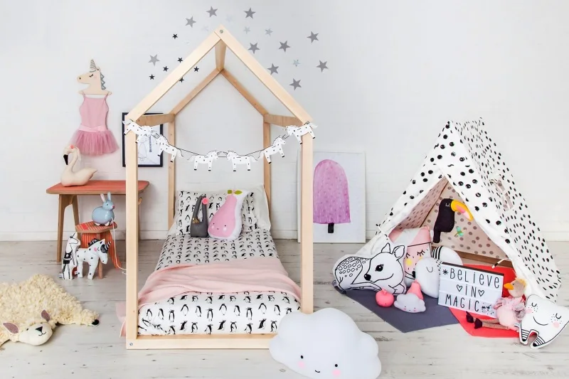 NWH03807 Laeacco серый шик на стену Wigwam Детские игрушки подушка вечерние Портретные комнаты фото фон фотографические фоны для фотостудии - Цвет: NWH03807