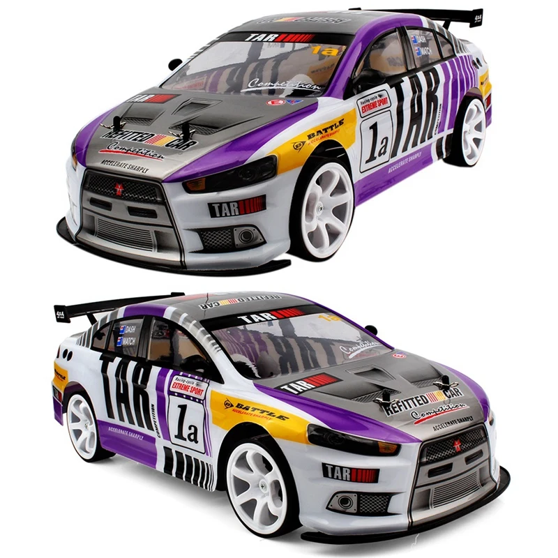 

70Km/H 1:10 High Speed Super Large Rc Remote Control High Speed Drift Vehicle Purple