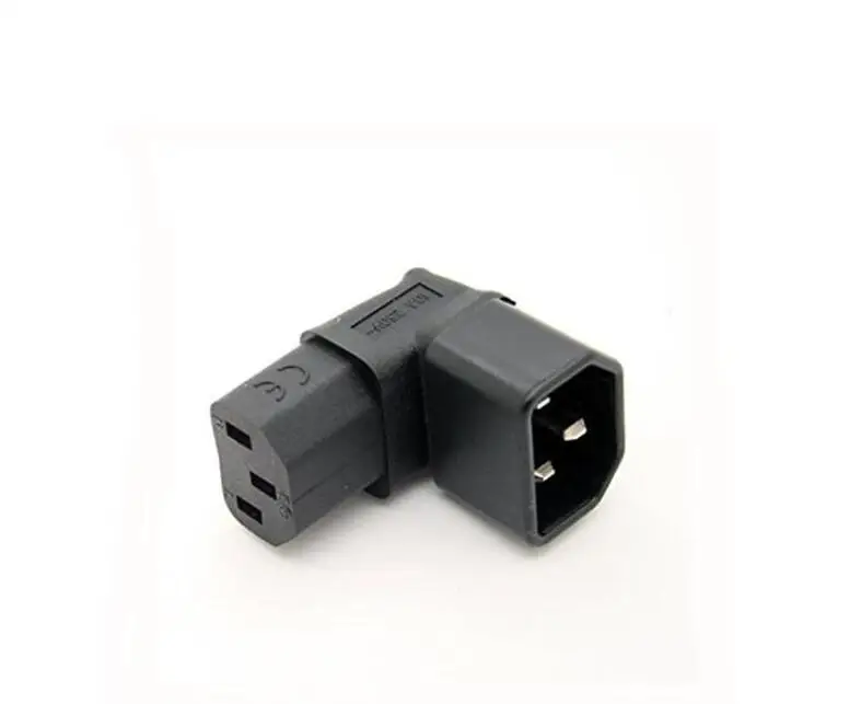 LBSC IEC C14 к C13 адаптер питания PDU PLUG/SOCKET UP 90 градусов настенный ЖК