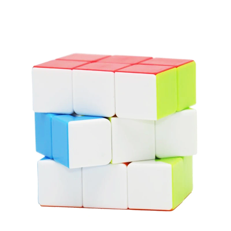 Скоростной 2x3x3 Кубик без наклеек гладкие 233 Волшебные кубики Профессиональный