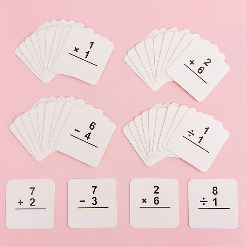 

Wooden Toys Mathematics Math Addition Subtraction Multiplication Division Count Learning Education Kids Toys