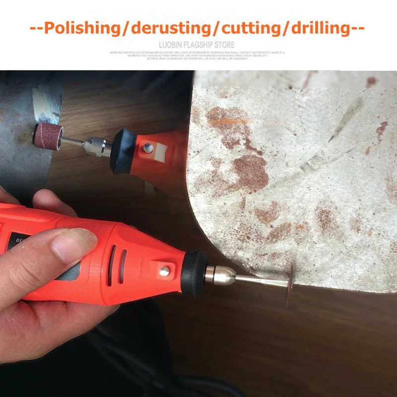 180 Вт гравер миниатюрная электрическая дрель электроинструменты вращающийся