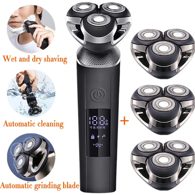 

Xiaomi Men's Shaver Electric For Men Beard Shaving Machine Razor Trimmer for men 8W high power can be washed hair clipper