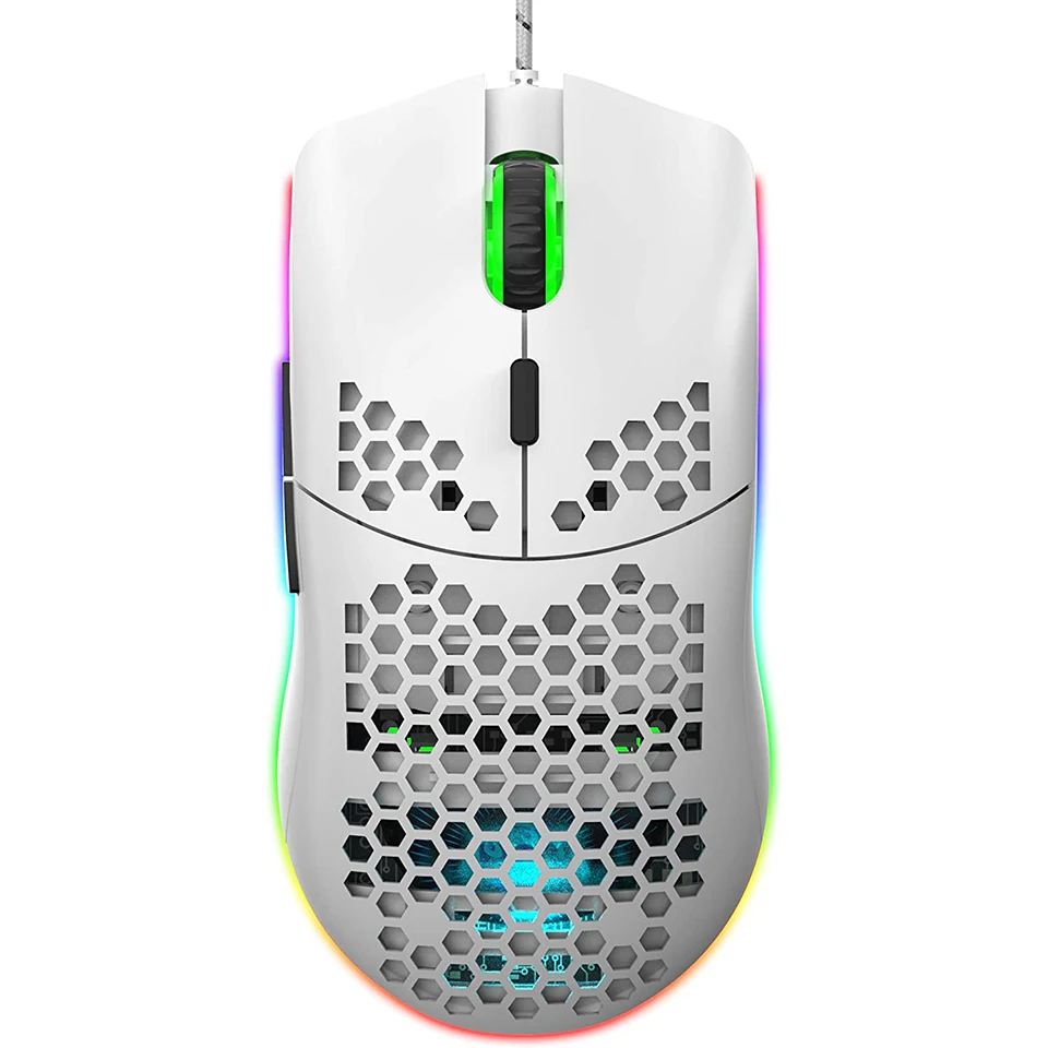 

USB-мышь Проводная, эргономичная, проводная, с RGB-подсветкой, 6400 DPI