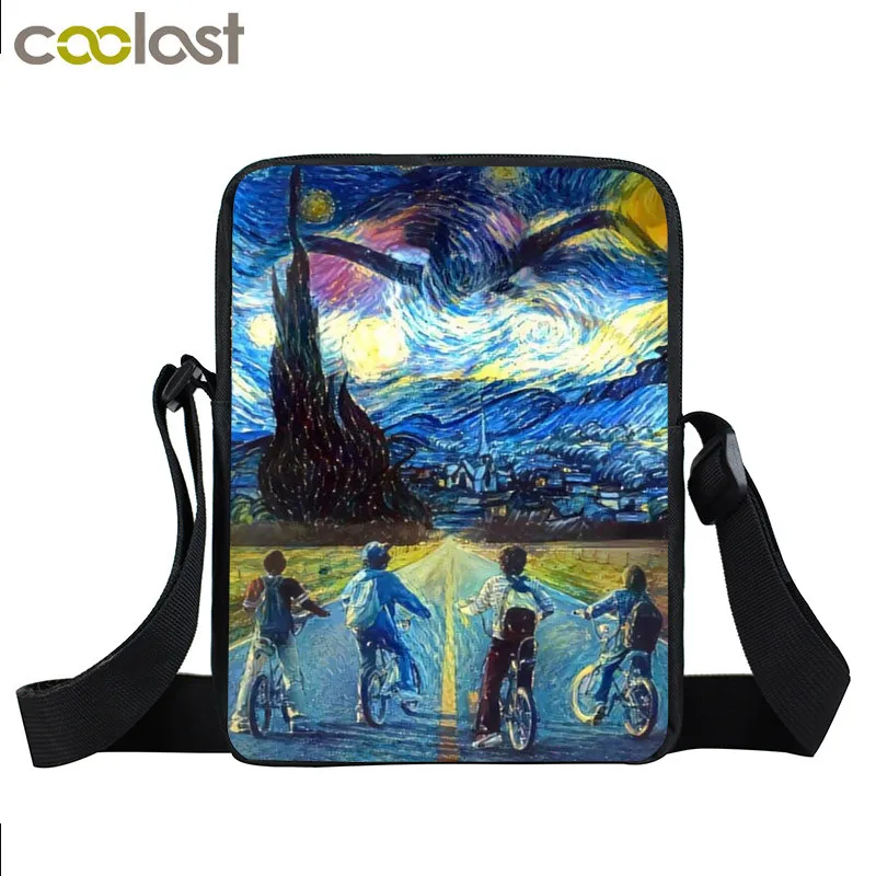 Мини сумка мессенджер Friends Dont Lie / Demogorgon Demodog для женщин книг сумки через плечо