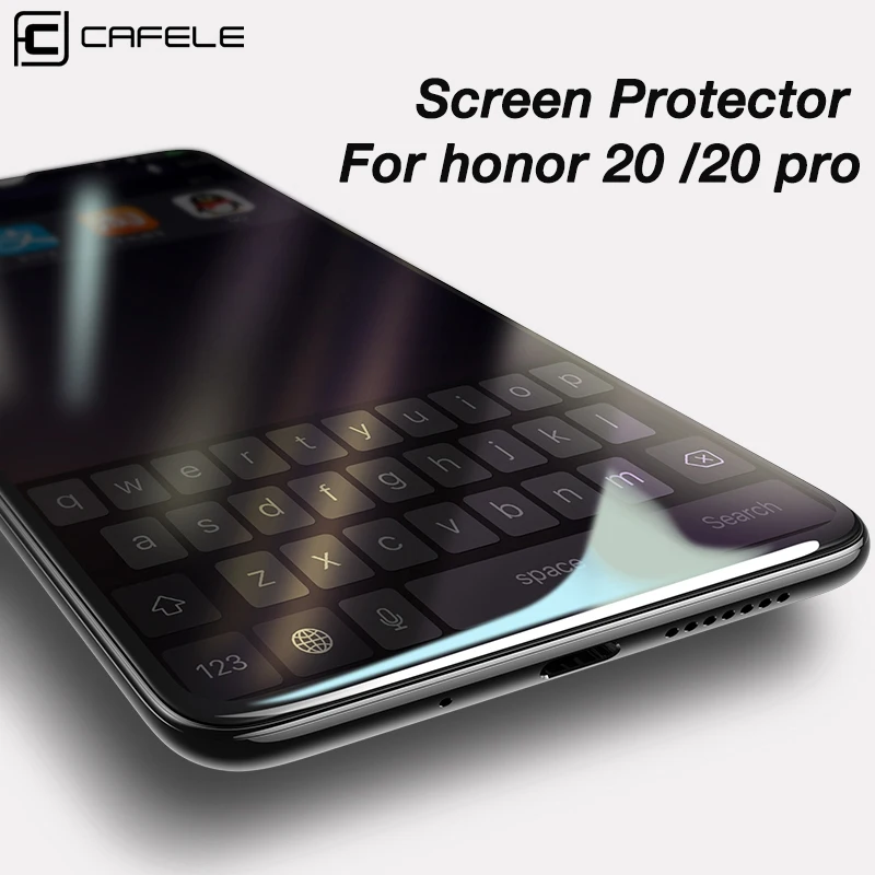 CAFELE закаленное стекло для huawei honor 20 pro 10 9 v10 защита экрана 2.5D Edge HD чистое Защитное стекло для honor 20