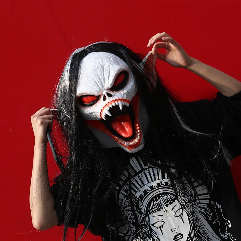 Новая женская маска Morbius косплей живые латексные маски вампира шлем страшная на