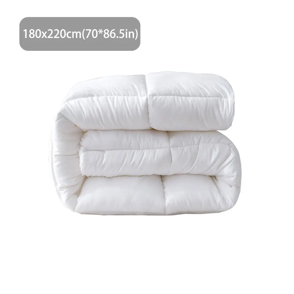 Новое Белое Гусиное/стеганое одеяло из утиного пуха duvets уплотненные зимние