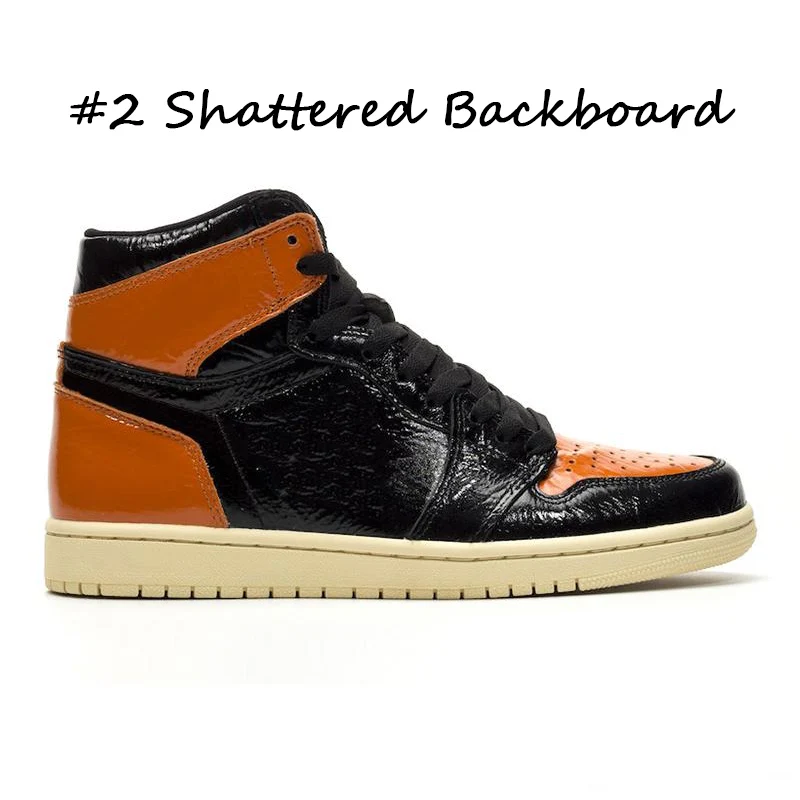 

Original 1 OG Bred Toe Chicago Banned Fearless Royal Basketball Shoes Men 1s Shattered Backboard Shadow Obsidian Sneakers