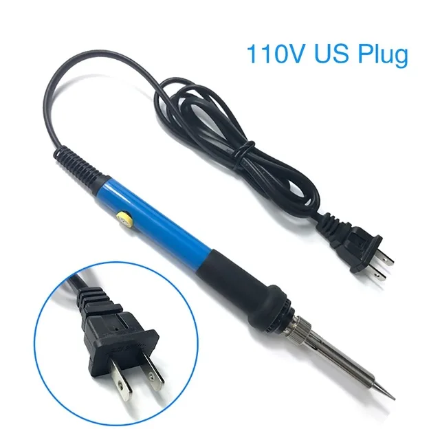 Фото 60W Electric Soldering Iron Kit Solder Tools Station Handle Heat Repair Welding High Quality Wood Burning Tool Инструменты 60W Electric Soldering Iron Kit Solder Tools Station Handle Heat Repair Welding High Quality Wood Burning Tool Инструменты