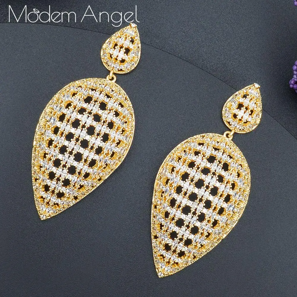 

ModemAngel Trendy Water Drop Earrings For Women Bohemian Earrings Geometric Drop Earring 2020 Brincos Female DIY Fashion Jewelry