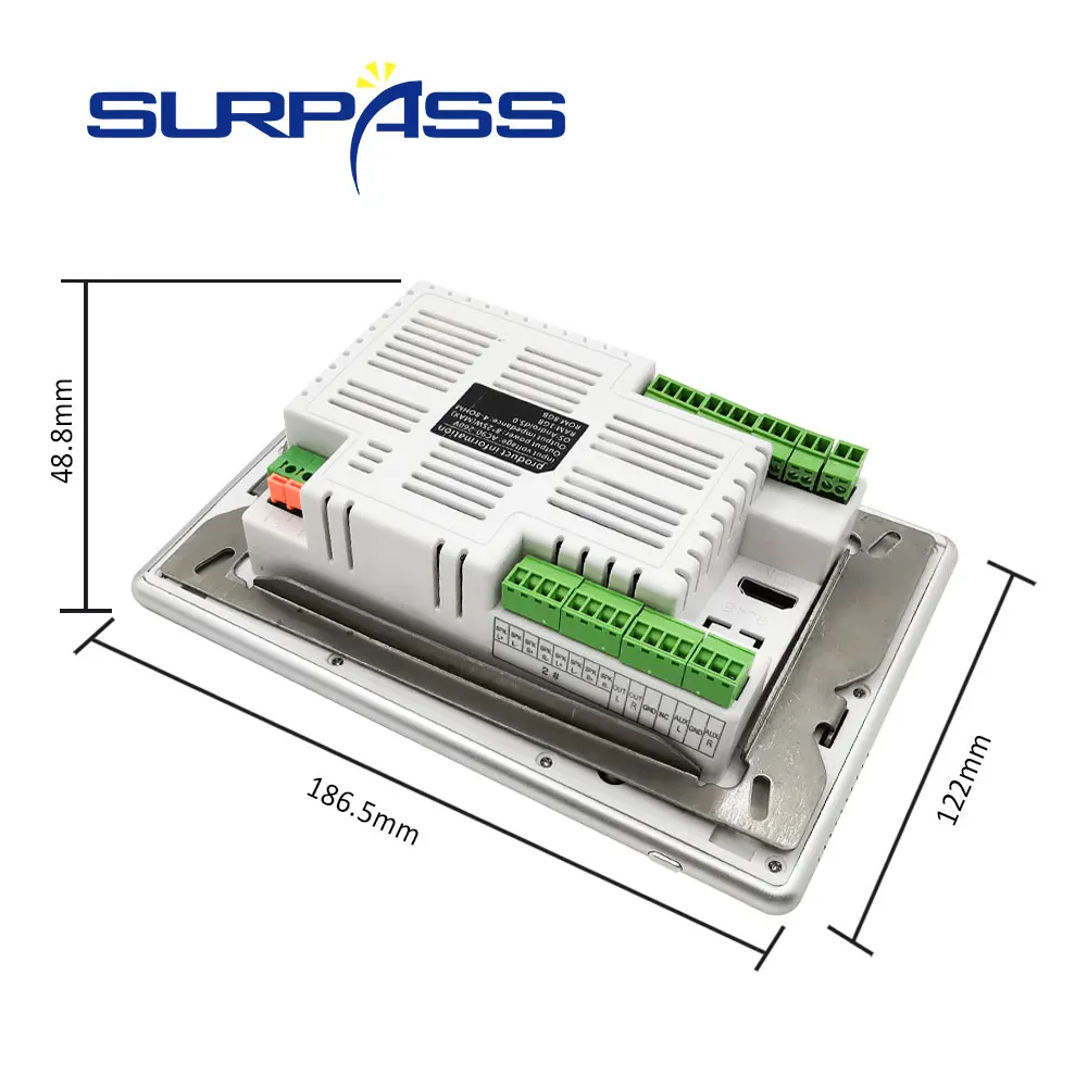 Умный Wi Fi Bluetooth Сенсорный экран настенный усилитель Android 5 1 стерео звук Система