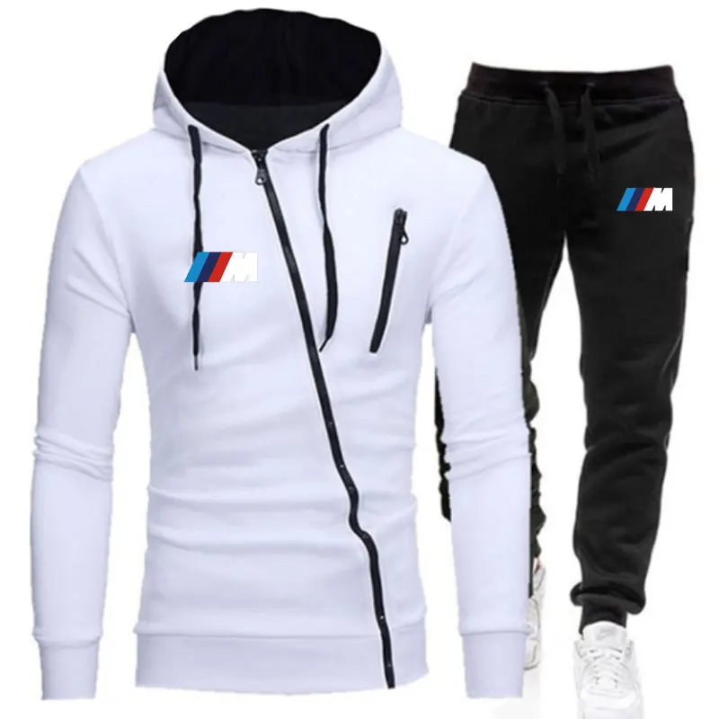 

2021Men's Sets Brand Sportswear Tracksuits Sets Men's Zipper Sporting Hoodies+Pants Sets casual sports Suits men Hoodie