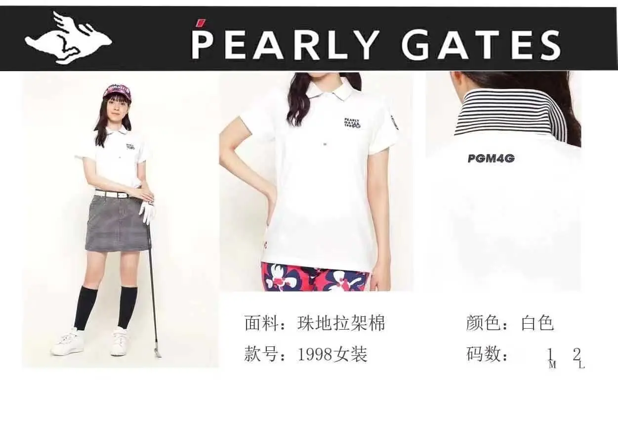 

New Golf Clothing Summer Women's Golf Short Sleeve Polo-Shirt