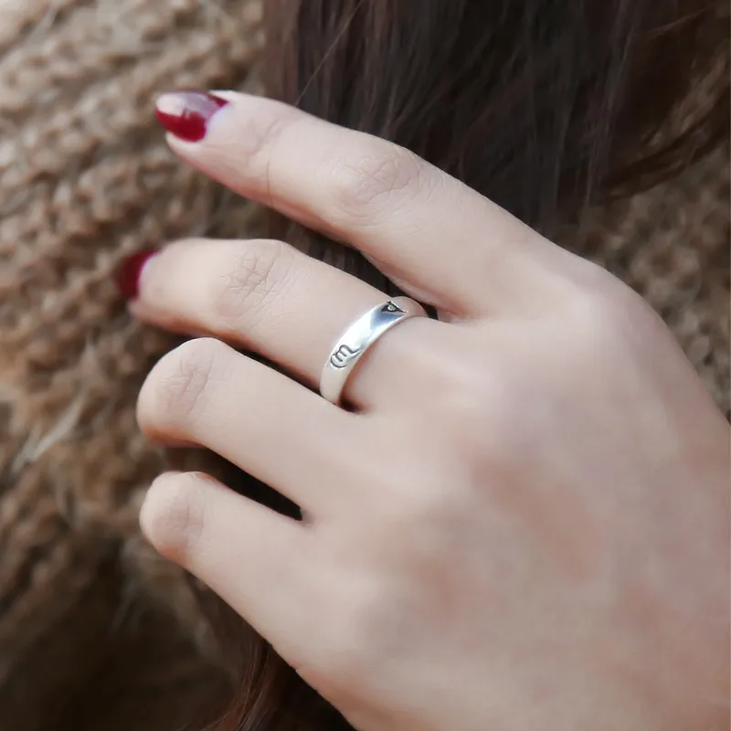 Wholesale Fashion Silver Plated Big Punk Rings For Women Girls Adjustable Size Open Ring Wedding Party Jewelry | Украшения и