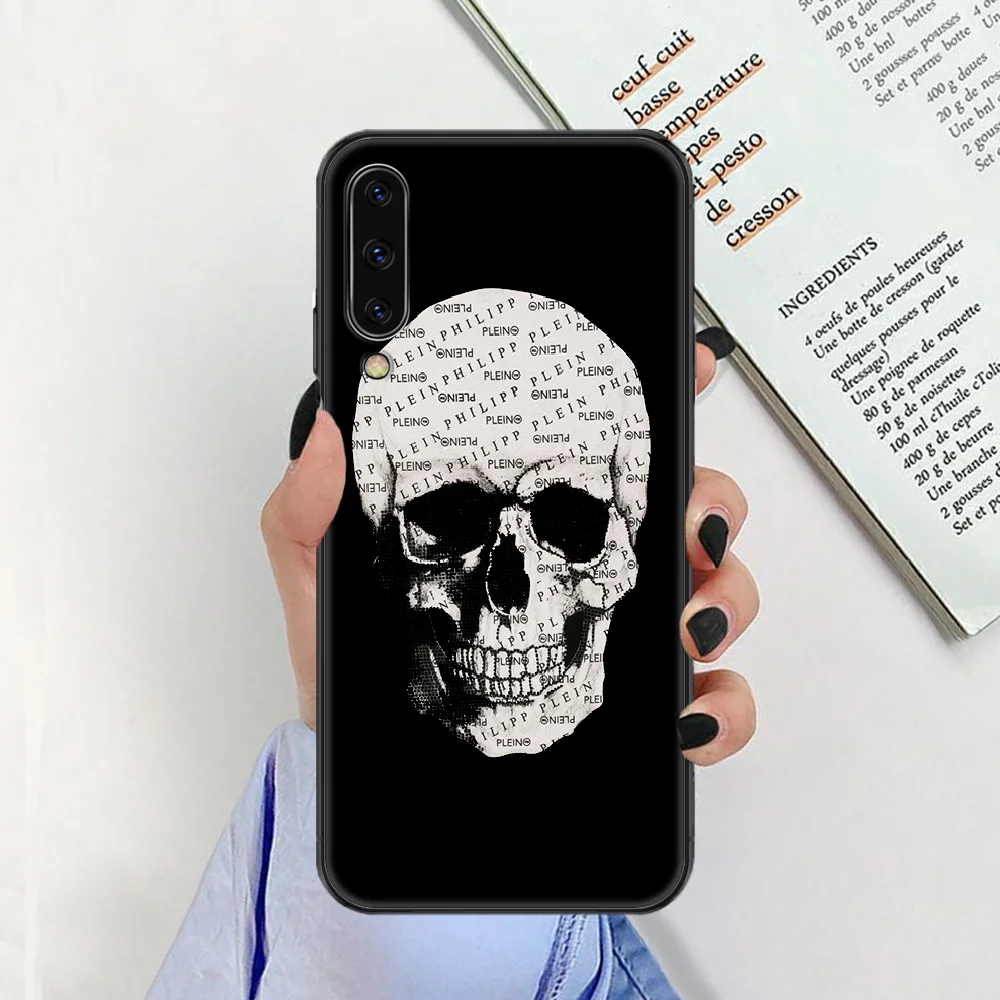 

luxury Brand Fashion QP Phone case For Samsung Galaxy A 3 5 7 8 10 20 21 30 40 50 51 70 71 E S 2016 2018 4G black fashion