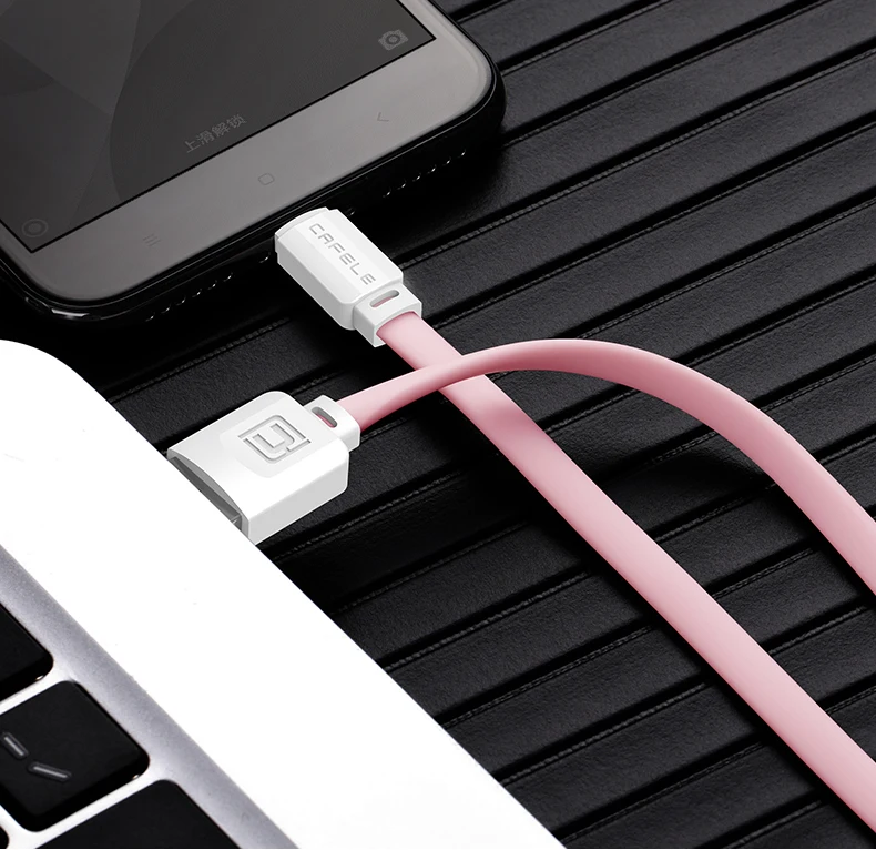 Cafele usb type-C кабель для Xiaomi 8 плоский кабель type-C для huawei P20 быстрая передача данных зарядное устройство type C для Xiaomi 8 SE
