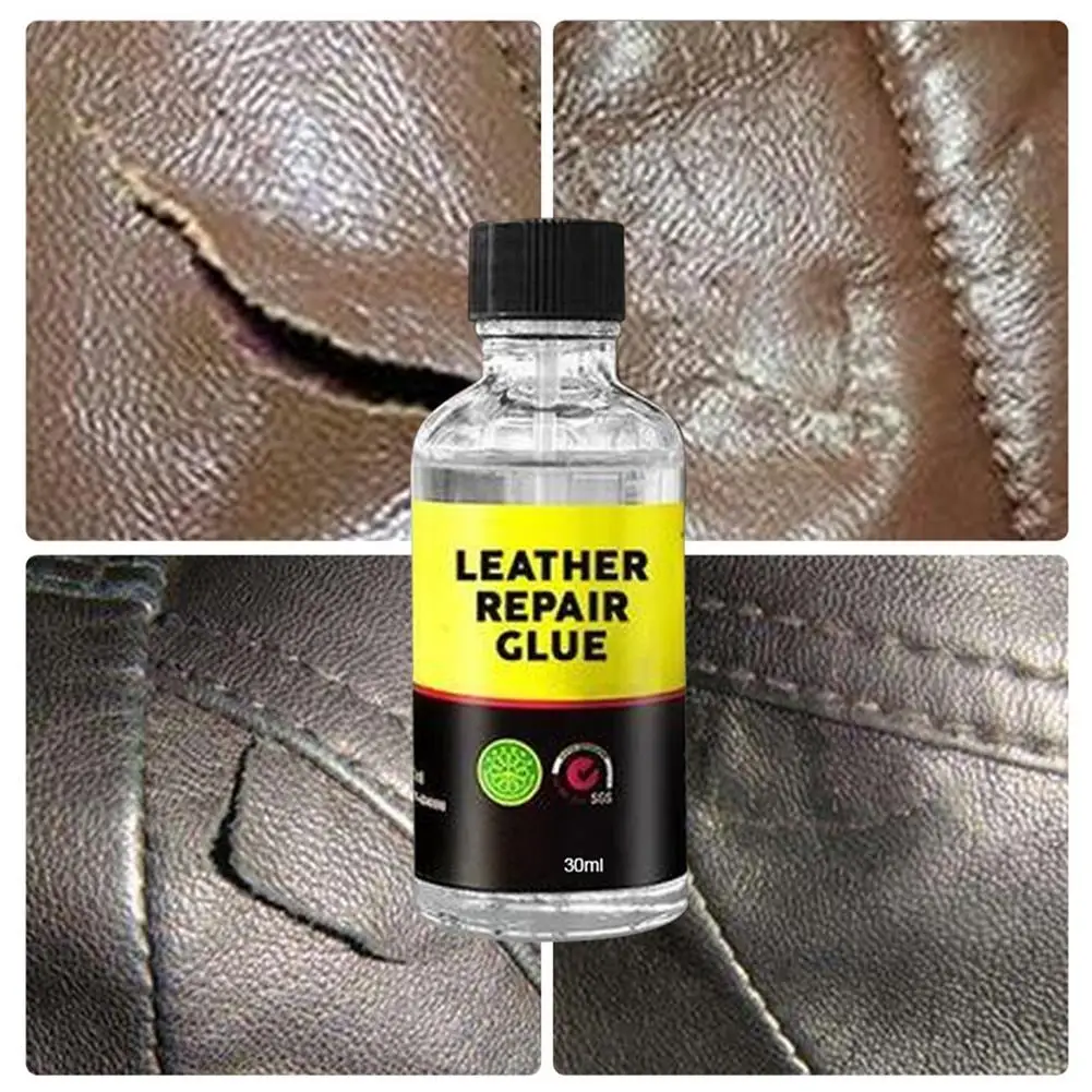 

30ml/50ml Car Seat Leather Repair Glue Kit Auto Interior Waterproof Sticky Liquid Adhesive Refurbishing Leather Gel Agent