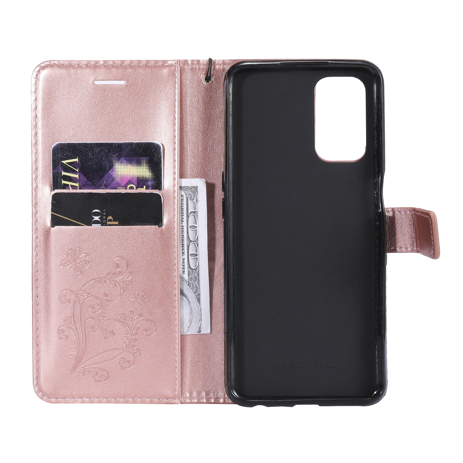 Magnetic Wallet Flip Case For OPPO A52 A72 A53 A53S A73 A93 A54 A74 A94 4G 5G Realme 5 6 7 Pro 7i 8 5G Mobile Phone Bag Cover