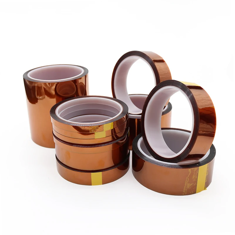40mm x 33m 3D Printer Parts High Temperature Resistant Heat BGA Kapton Polyimide Insulating Thermal Insulation Adhesive Tape |
