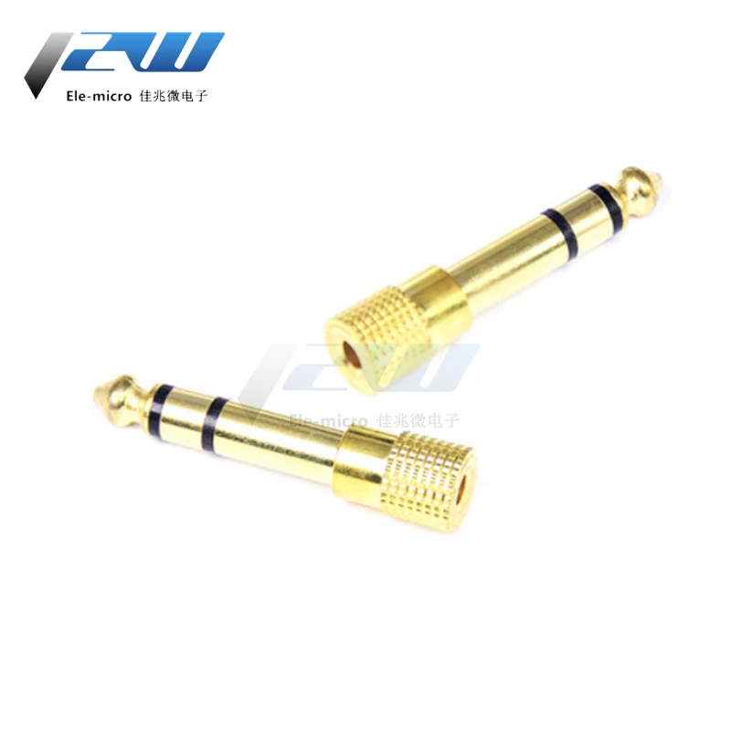 1 шт. 6 5 революционный 3 мм Женский аудио адаптер для наушников 35 микрофон сделай