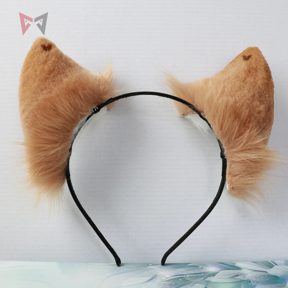 Ободок для волос Kc с кошачьими и чудовидными ушками обруч аксессуары ручного