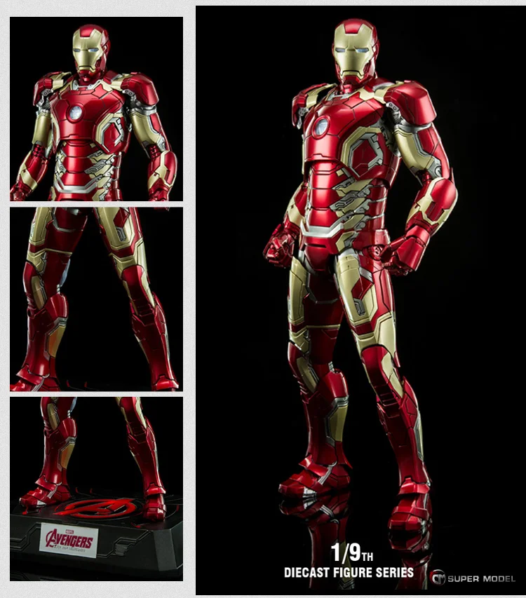 

Anime Ka Reconnection Kingarts1/9mk44 Anti-Hulk Armor Loadable Iron Man Alloy Figure
