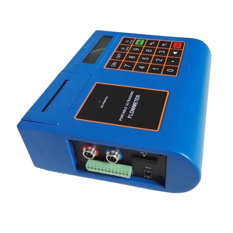 

Ultrasonic Flow Meter TUF-2000P SD card function built-in printer DN15-DN100mm HS Bracket Transducer portable flowmeter