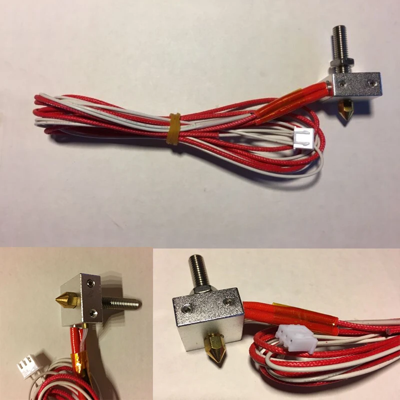 Сменный экструдер насадка нагреватель 1 75 мм для 3D принтера Anet A2 A8 прочный