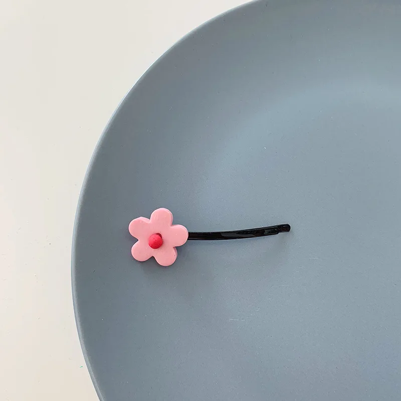 1 шт. новые корейские маленькие заколки для волос с цветами симпатичные милые