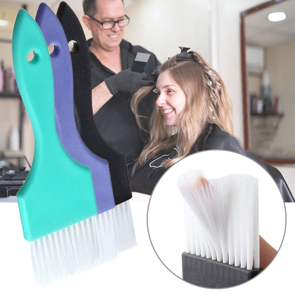 Салонная пигментная щетка для волос аппликатор инструмент укладки